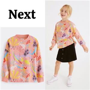 بلوز دورس دونخ دخترانه برند نکست next انگلیس طرح تکشاخ