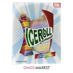 لواشک میوه ای ایس رول بسته ۱۰ عددی ice roll