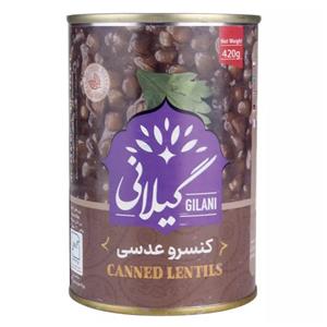 گیلانی کنسرو عدسی 420