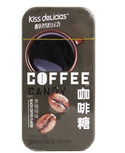 آب‌ نبات قهوه کیس دلیشز 22 گرم | Kiss Delicias Coffee Candy 22g
