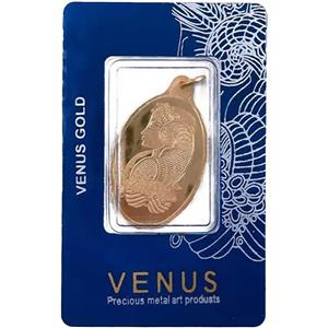 شمش طلا 18 عیار طرح سوئیسی ونوس  1.5 گرمی 