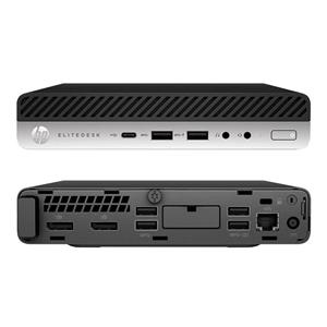 مینی کیس تاینی برند HP مدل EliteDesk 705 G4 TINY (AMD Ryzen5 2400GE 8GB 256)