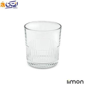 لیوان شیاردار لیمون بسته 6 عددی 2445