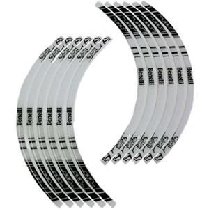 پد برچسب دور رینگ موتور سیکلت وارون مدل W-20-WH مناسب برای بنلی بسته 12 عددی