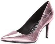 Calvin Klein Womens Gayle Leather Pointed Toe Classic Pumps