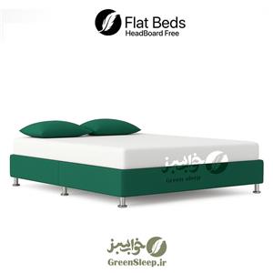 تختخواب باکس هتلی جکدار بدون تاج سایز 180 دونفره (دو تکه)