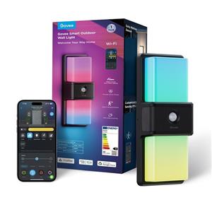 چراغ دیواری هوشمند فضای باز گووی مدل H7078