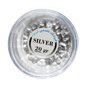 ساچمه نقره فروشگاه تخصصی فیروزه مدل Ag 999-20gr 