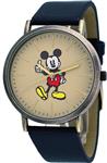 Disney MK1522 Unisex Vintage Copper Tone Minimalist Styling Mickey Mouse Thumbs Up Watch