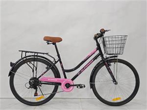 دوچرخه شهری دخترانه آلن‌مکس سایز 26 کلاسیک مدل 2030، گارانتی اصلی