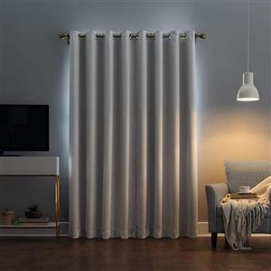 پرده پانچ تیکو دکو مدل بلک اوت ضد نور 75 درصد سه لایه کد insulator  سایز 275x300 سانتی‌متر