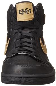 Jordan Air 1 Retro High BHM Men's Shoe Black Metallic Gold 908656 001 