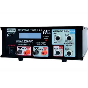 منبع تغذیه دو کاناله 30 ولت 10 آمپر (متغیر) (کانال دوم ایزوله 18 ولت 1 آمپر) مدل OSP-3010A 