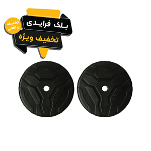 صفحه دمبل رادیس فیت مدل RP2.5 وزن 2.5 کیلوگرم بسته دو عددی