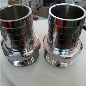  سرشیلنگی اب 5کروم (فولادی)