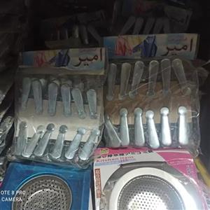 گیره لباس استیل  12 تایی آهنربا نگیر ضد زنگ عااالی 