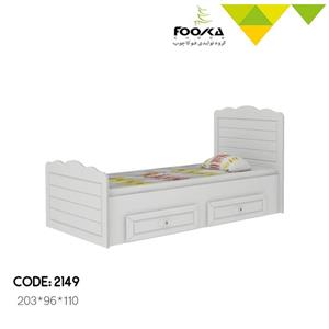 تخت نوجوان دوکشو مدل سپید