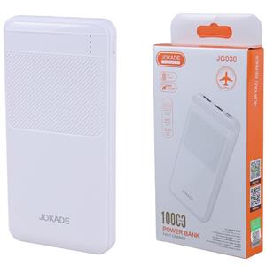پاور بانک فست شارژ جوکید JG030 10W ظرفیت 10000 میلی آمپر ساعت
