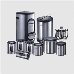 سرویس آشپزخانه 16 پارچه استیل یونیک کد 5600 (خارجی)(ساخت چین)