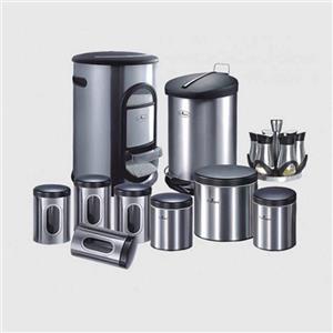 سرویس آشپزخانه 16 پارچه استیل یونیک کد 5600 (خارجی)(ساخت چین)