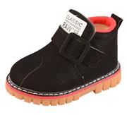 Happy Cherry Kids Autumn Winter Warm Fashion Children Martin Short Boots Casual Snow Boots