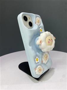 گارد موبایل طرح گوسفند پشمالو استند شو پاپ سوکتی برای اندروید و آیفون