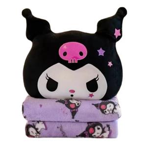 عروسک بالشتی مدل کرومی ملودی پتو دار ارتفاع 35 سانتی متر