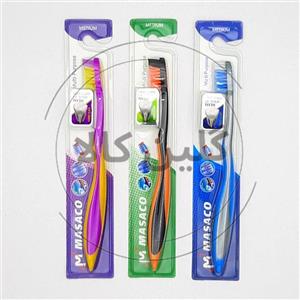 مسواک ماساکو مدل ECO با برس متوسط مجموعه 4 عددی 