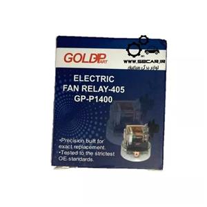 رله فن پژو 405 و پارس ، شیشه ای ، دو پلاتین 80 آمپر