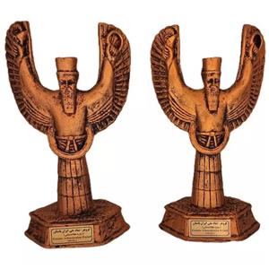 جاشمعی کد 07 بسته 2 عددی جنس پلی استر رنگ مسی دکوری و تزئینی