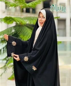 چادر عربی جنس کرپ مهاراجه(نخ کره ای)