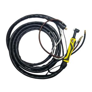 تورچ آرگون مدل WP18F بهجوش گردنه متحرک 4 متری آب خنک اتصال مهره‌ای