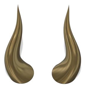 شاخ کلاه کاسکت طرح دیمون جدید (2 عددی)