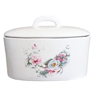 ظرف نان مدل pink flowers 