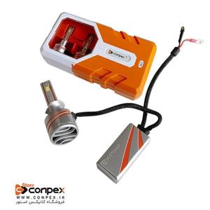 لامپ هدلایت X20 کانپکس پایه H1 اورجینال NEW CHIP | گارانتی (2عددی)