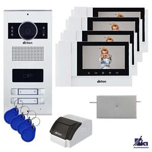 پکیج آیفون تصویری یک واحدی برایتون مدل 7030 با پنل کارتی
