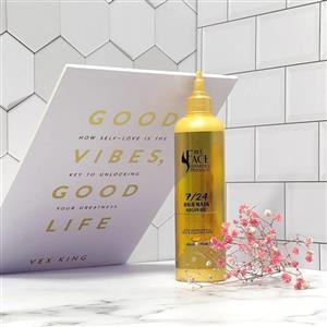 ماسک مو موشکی طلایی فری فیس