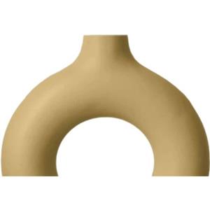 گلدان دکوری طرح نیم دونات