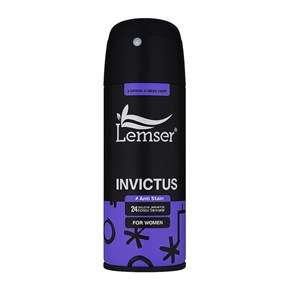 اسپری دئودورانت زنانه لمسر مدل INVICTUS حجم 150 میلی‌لیتر