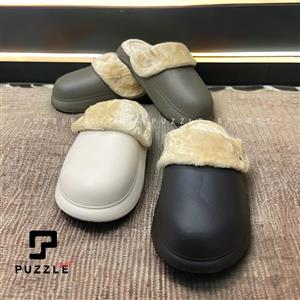 صندل مردانه جلوبسته پولیشی مدل کریسمس