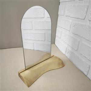 آینه ساده رومیزی با پایه