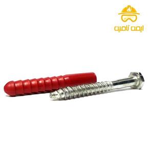 پیچ و رول پلاک نمره 12(مخصوص استوانه و جداکننده ترافیکی و سرعت گیر)