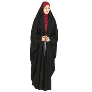 چادر قجری حجاب رسان مدل کرپ نگینی