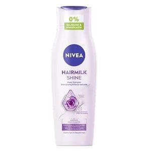 شامپوی درخشان‌کننده نیوآ با عصاره مگنولیا و روغن بادام Nivea Hairmilk Shine حجم 250 میل
