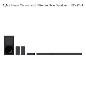 ساندبار سینمای خانگی سونی HT-S40R – سیستم ۵.۱ کاناله واقعی با توان ۶۰۰ وات و اسپیکرهای عقب بی‌سیم