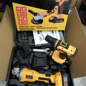 دریل پیچ گوشتی شارژی و مینی فرز شارژی جنرال پاور مدل 24V