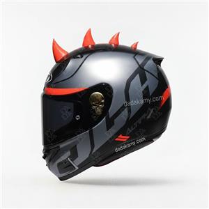 شاخ کلاه کاسکت طرح hplus (4 عددی)