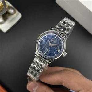 ساعت سیکو پرساژ زنانه نقره ای صفحه آبی Seiko Presage