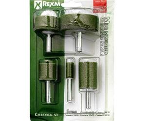 ست سنگ انگشتی استوانه ای 5 عددی رکسمی مدل RTB1003