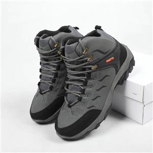 کتونی هامتو ساقدار Humtto طوسی مردانه و زنانه ست اسپرت کفش کوهنوردی کمپینگ ساقدار کوهستان طبیعت گردی ضدآب ست 36 تا 45